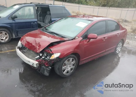 2009 Honda Civic Lx из США, поврежденный, VIN 19XFA165X9E048738